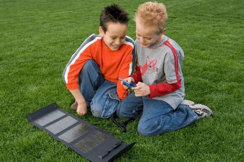 sunling panel solar plegable mantiene cargado tus dispositivos electrónicos